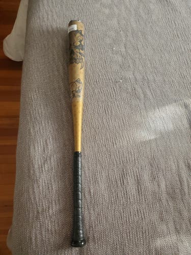 New BBCOR Certified 2022 DeMarini Alloy Voodoo One Gold Bat (-3) 28 oz 31"