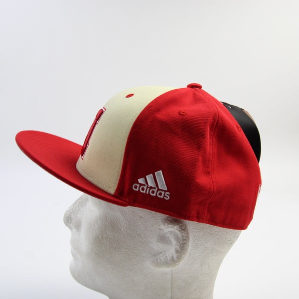 Nebraska Cornhuskers adidas Fitted Hat Unisex Red/Cream New 7-3/8