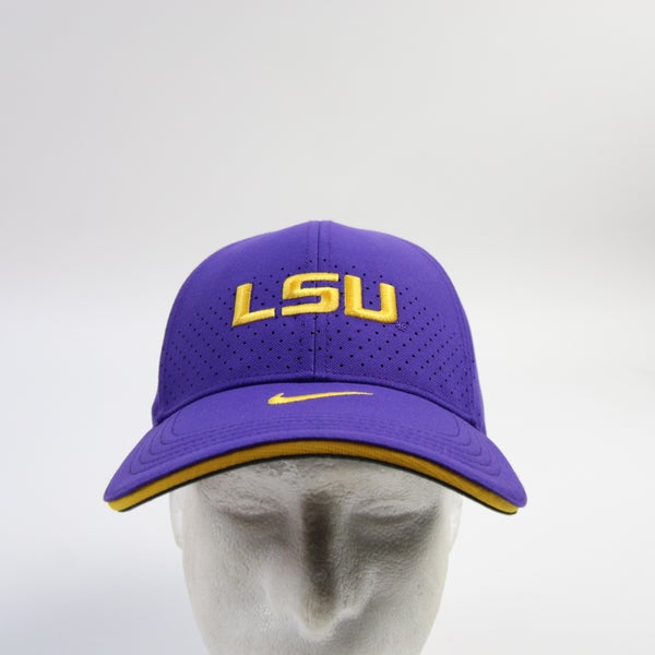 LSU Tigers Nike Dri-Fit Adjustable Hat Men's Purple New OSFM