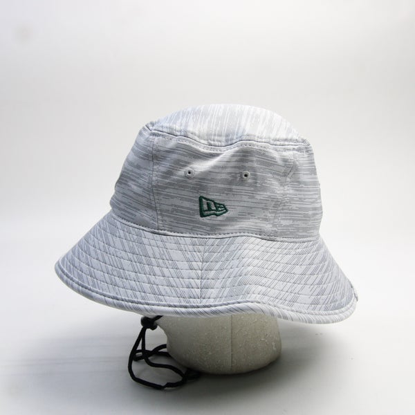 New Era NFL New York Jets NYJ On Field Players Training Bucket Hat White  OSFM