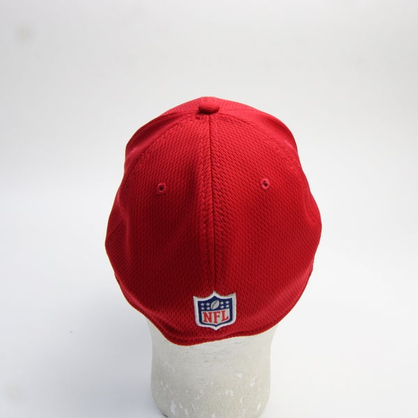 San Francisco 49ers New Era 39thirty Fitted Hat Unisex Red/Black Used LG/XL