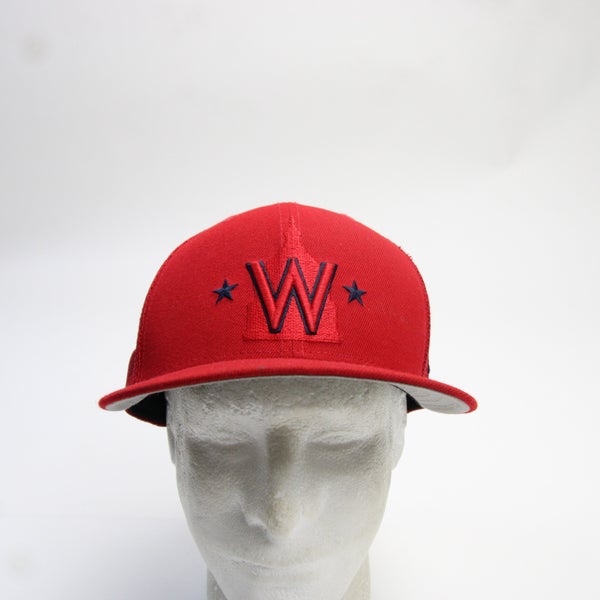 Washington Nationals MLB Genuine Merch New Era Baseball Hat Red Strapback  Cap
