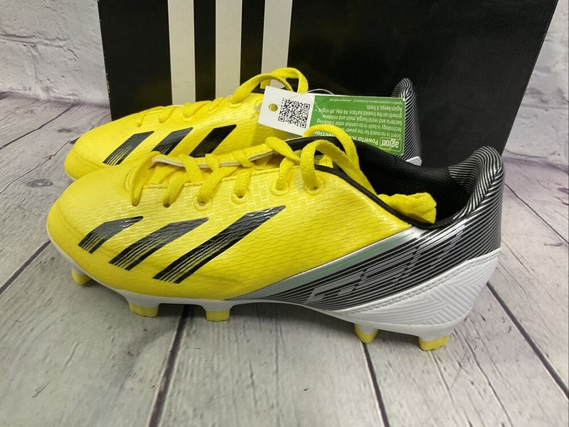 het einde Punt Reageren Adidas F30 Trx FG Youth Soccer Cleats Size 1.5 Yellow Black New With Box |  SidelineSwap