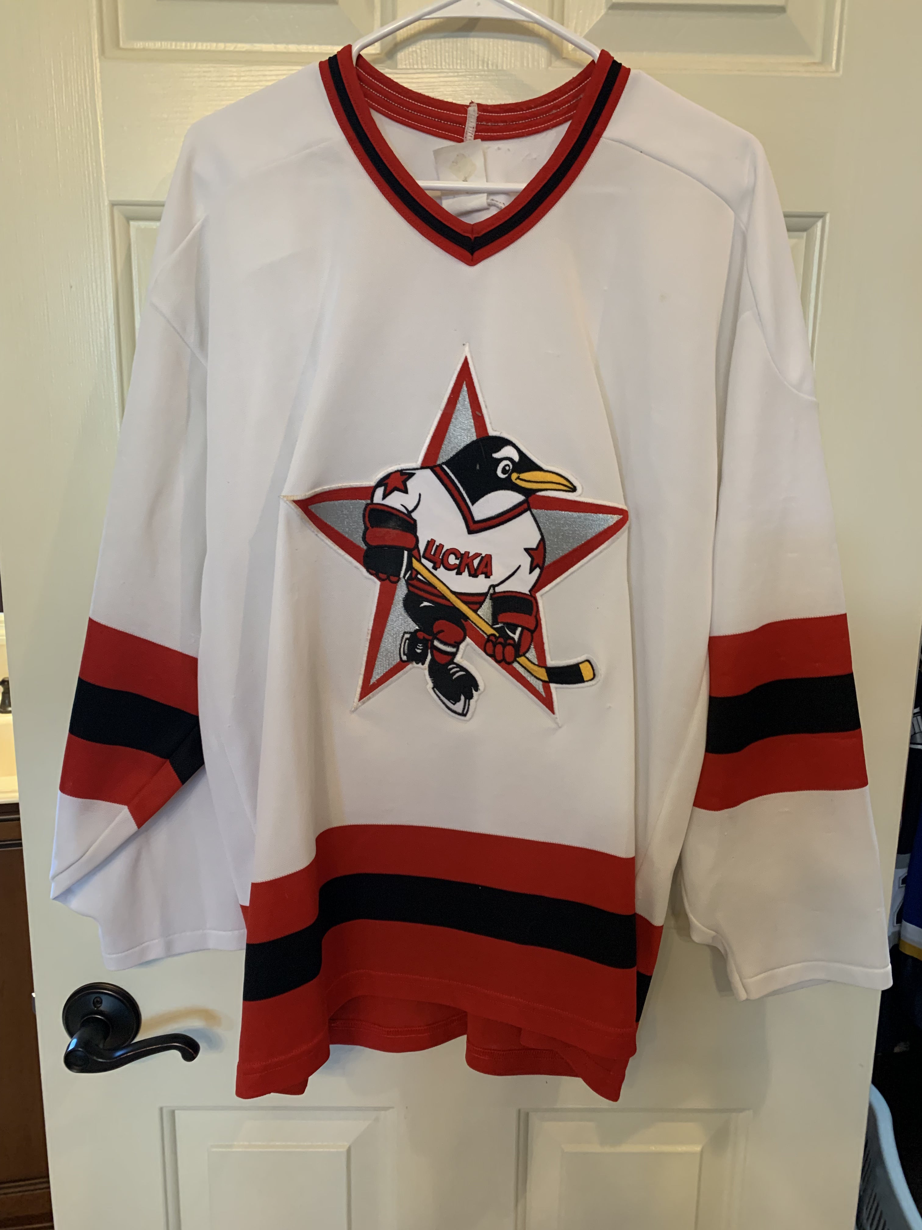 vintage 90s CCM Pittsburgh Penguins hockey jersey - sz L 