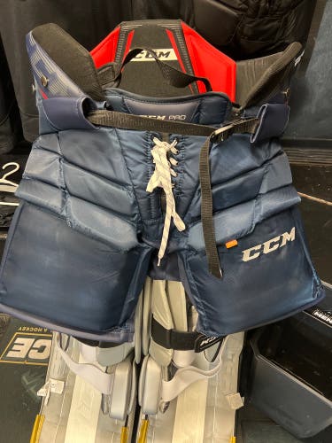 Used Large CCM Premier Pro Hockey Goalie Pants