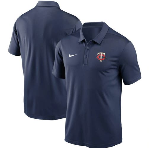 Nike MLB Men's Minnesota Twins Team Logo Franchise Polo L Navy NKNB44BMTFM3R