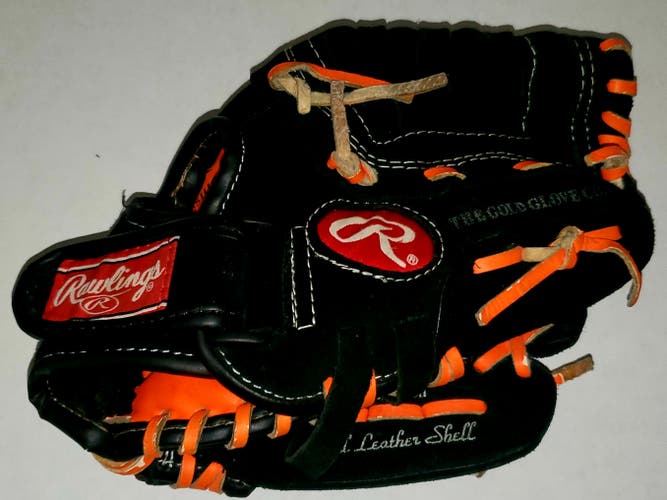 Used Rawlings Right Hand Throw Infield Renegade Baseball Glove 10.5"