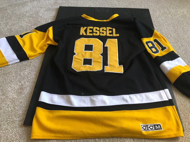 Black Used XXL CCM Jersey