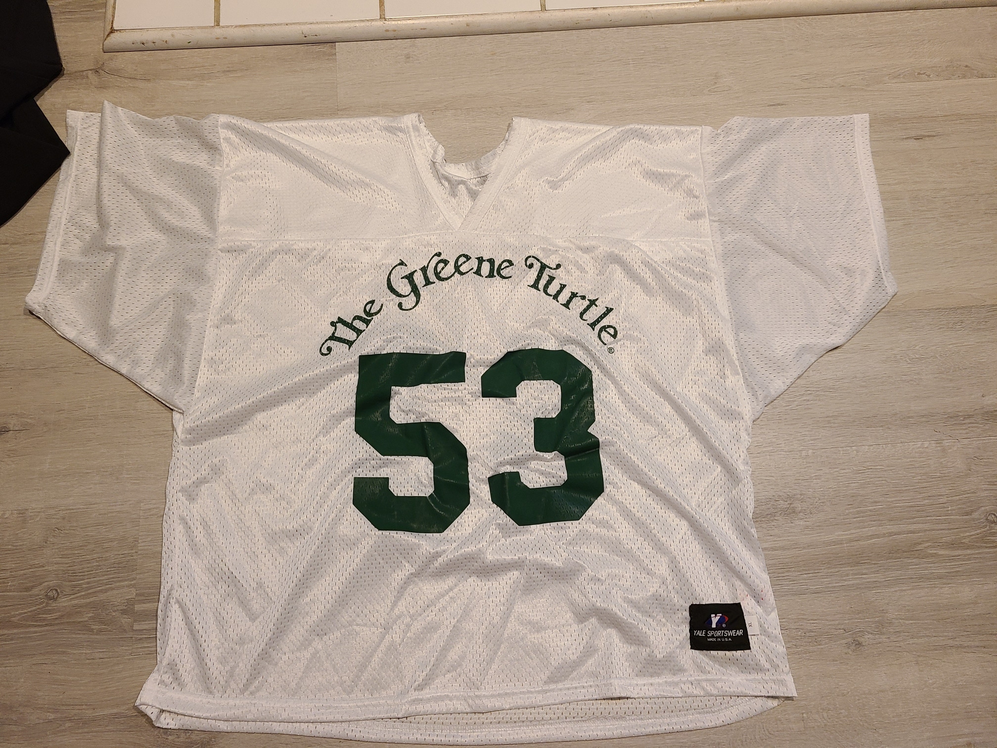 Old school Greene Turtle Lacrosse jersey
