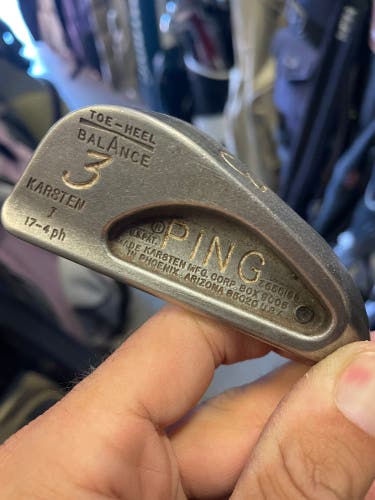 Vintage ping Iron N3 In Right Handed  steel shaft