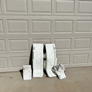 Warrior Ritual G4 Pro Senior Goalie Full Set, 36” + 1.5”