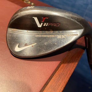 Men's Used Nike Right Handed Nike VR Forged Tour Satin Wedge Wedge Flex 56 Degree Steel Shaft