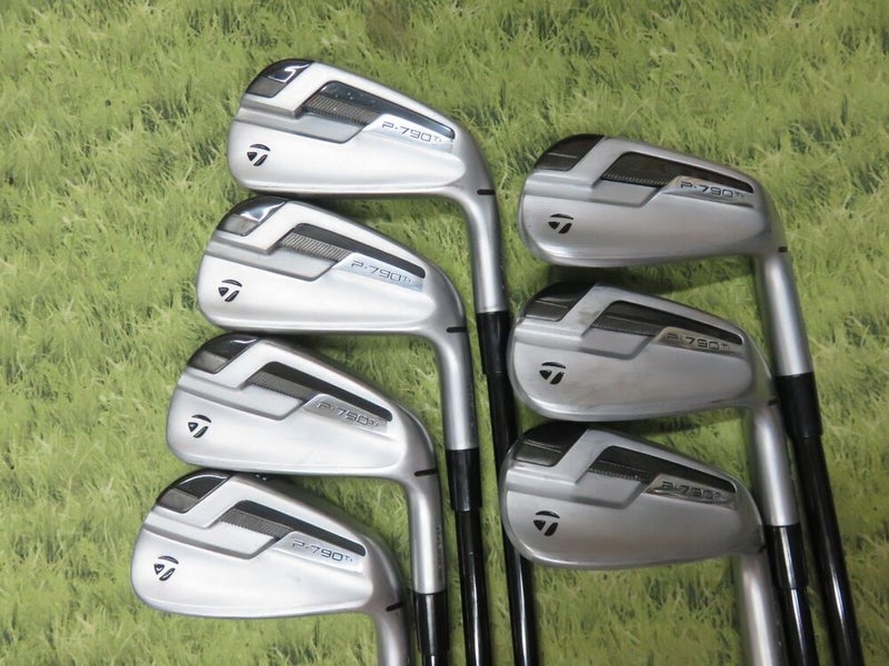 Taylormade P790 TI 5-PW+AW Iron Mitsubishi MMT REGULAR... #GX