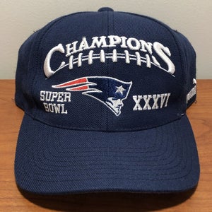 New England Patriots Hat Strapback Cap Men Adult NFL Football Super Bowl 36 PUMA