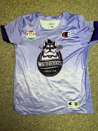 PLL Game Worn Waterdogs Zac Tucci Jersey