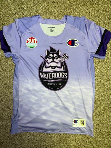 PLL Game Worn Waterdogs Christian Scarpello Jersey