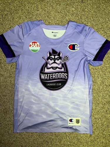PLL Game Worn Waterdogs Eli Gobrecht Jersey