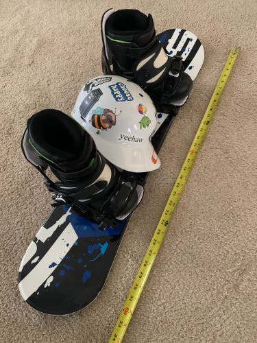 Kids Snowboard Package (size 2 Boot)