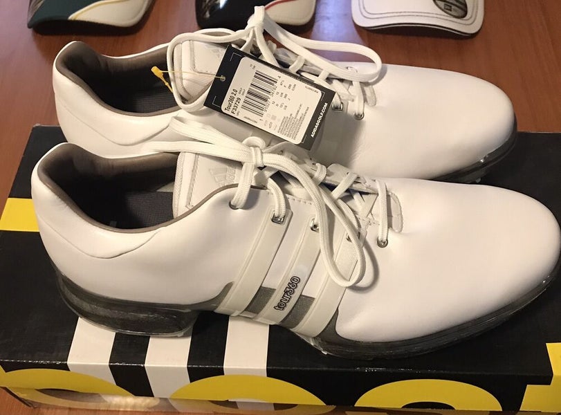 Adidas Tour 360 2.0 Golf Shoes Size 12.5 White/Black |