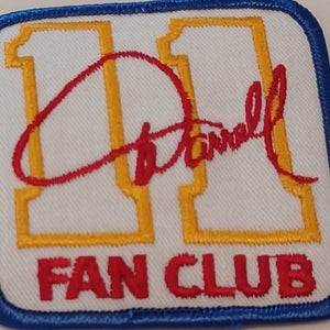 NUMBER 11 FAN CLUB SEW ON PATCH