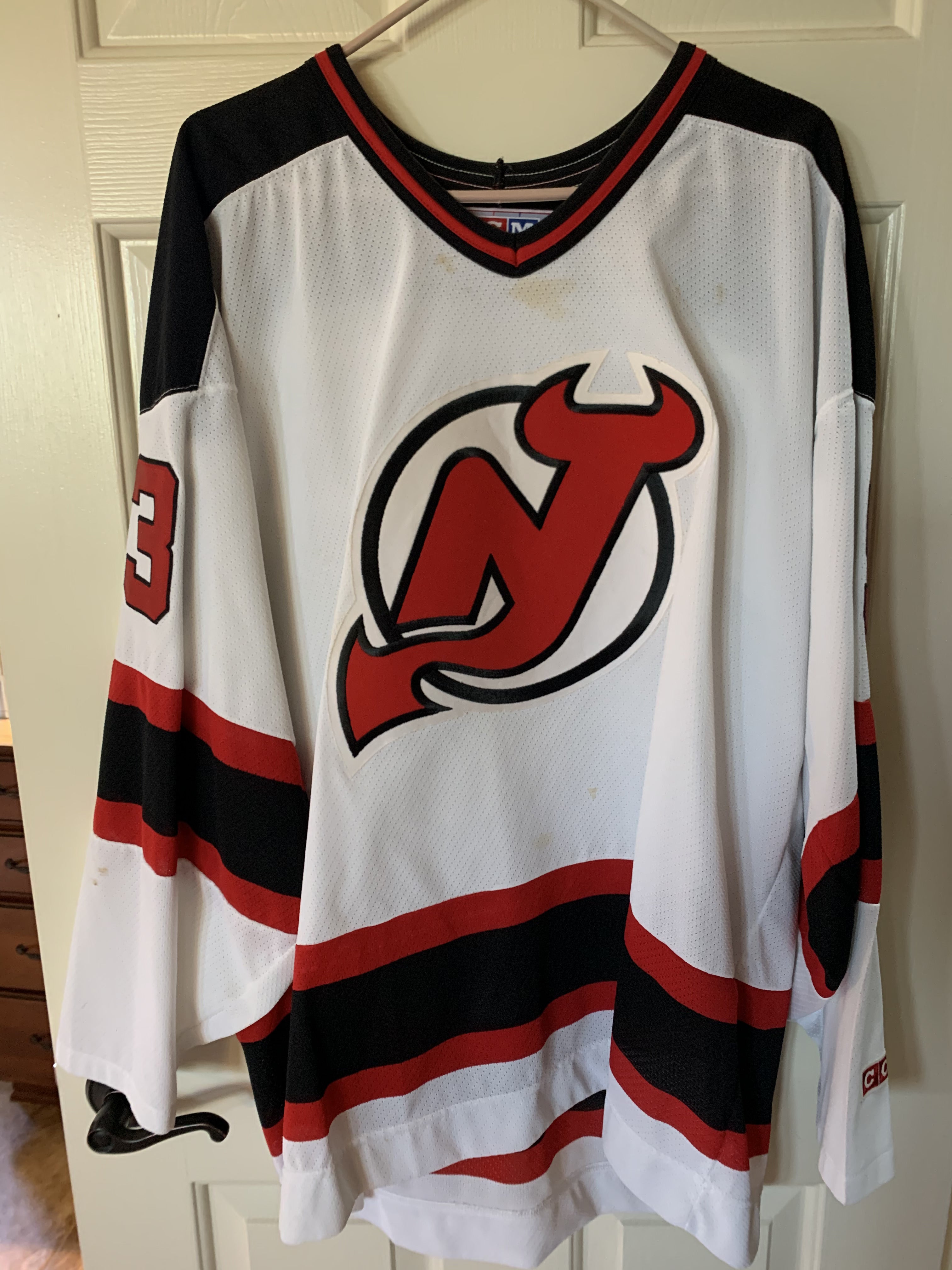 Vintage New Jersey Devils 93 Doug Gilmour Jersey Size 48 XXL 