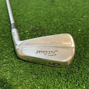 Titleist 714 MB Forged Single 6 Iron With S300 Stiff Steel Shaft