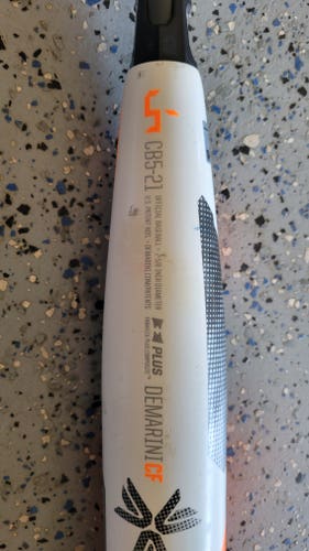 Used USSSA Certified 2021 DeMarini Composite CF Zen Bat (-5) 25 oz 30"