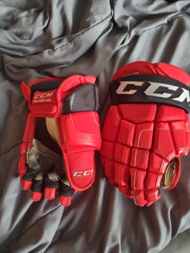 Used CCM HG50XP Gloves 14" Pro Stock