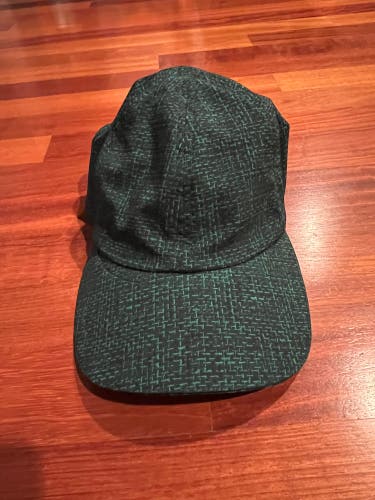 Lululemon Green Checked Strapback Dad Hat