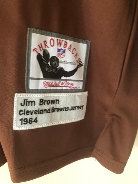 Jim Brown Mitchell and Ness Jersey