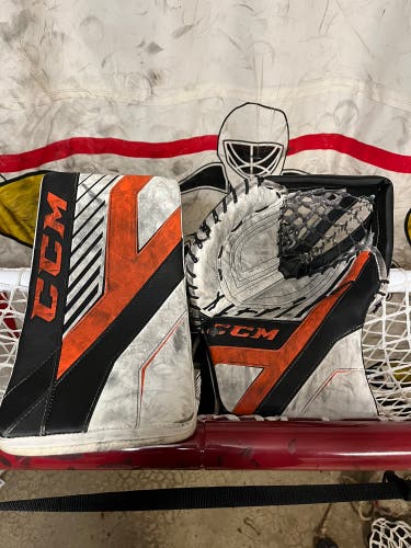 CCM AXIS 1.9 Set Blocker and glove Full right