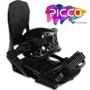 NEW PICCO SNOWBOARD BINDINGS SIZE LARGE 9.5-12.5 ADJUSTABLE