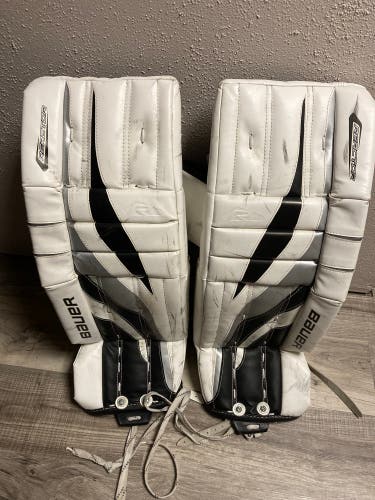 28" +1” Bauer Reactor 2000 Jr Goalie Leg Pads