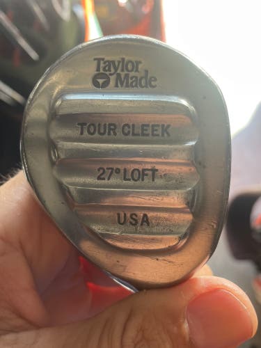 Taylormade tour cleek golf wood.  27 deg i