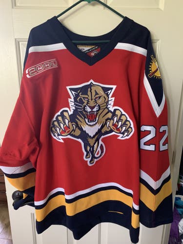 NHL Florida Panthers #22 Todd Simpson Jersey