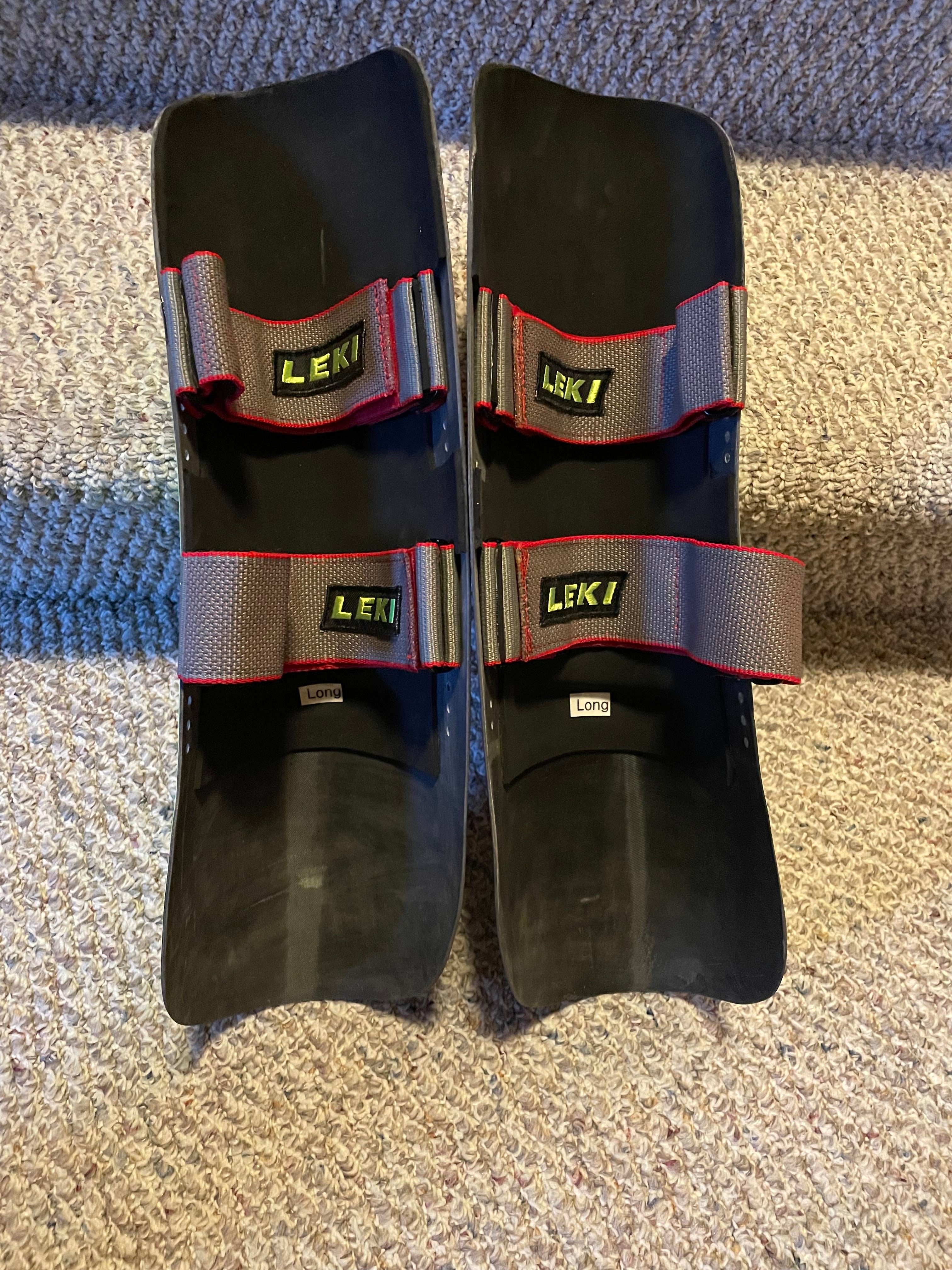 Shin Guards New Large Carbon Leki | SidelineSwap | Buy and Sell on