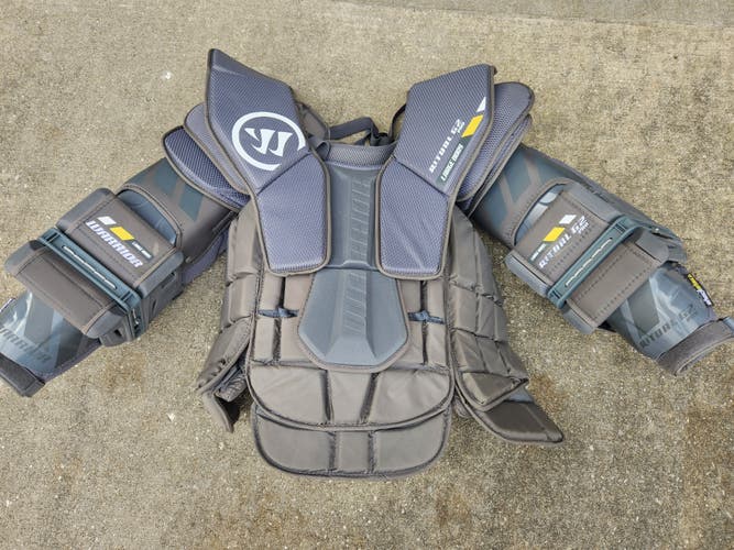 Used Large Warrior Ritual G2 PRO Goalie Chest Protector