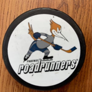 Phoenix RoadRunners IHL HOCKEY SUPER VINTAGE Lindsay Collectible Hockey Puck!