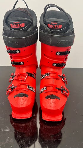 Used Atomic Racing Redster Club Sport 110 Ski Boots Medium Flex
