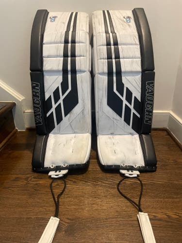 Used 33" Vaughn Velocity VE8 Goalie Leg Pads