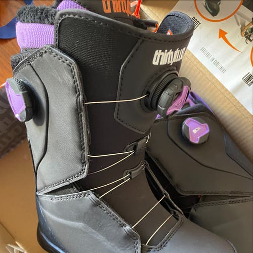 Women's New Size 9.0 Thirty Two Lashed Double Boa Snowboard Boots
