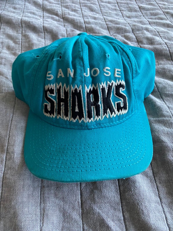 47 Brand Black Arch San Jose Sharks Hitch Snapback Hat - Teal – Hat Club