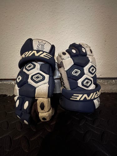 Used Goalie Brine 13" Triumph II Lacrosse Gloves