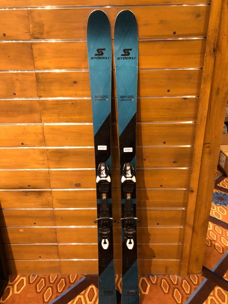 2022 Stockli Stormrider 95 Skis With Bindings 184cm 2100834