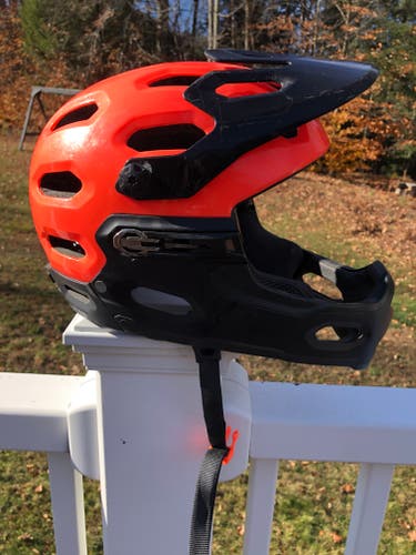 Bell Super2 enduro helmet with removable chin bar