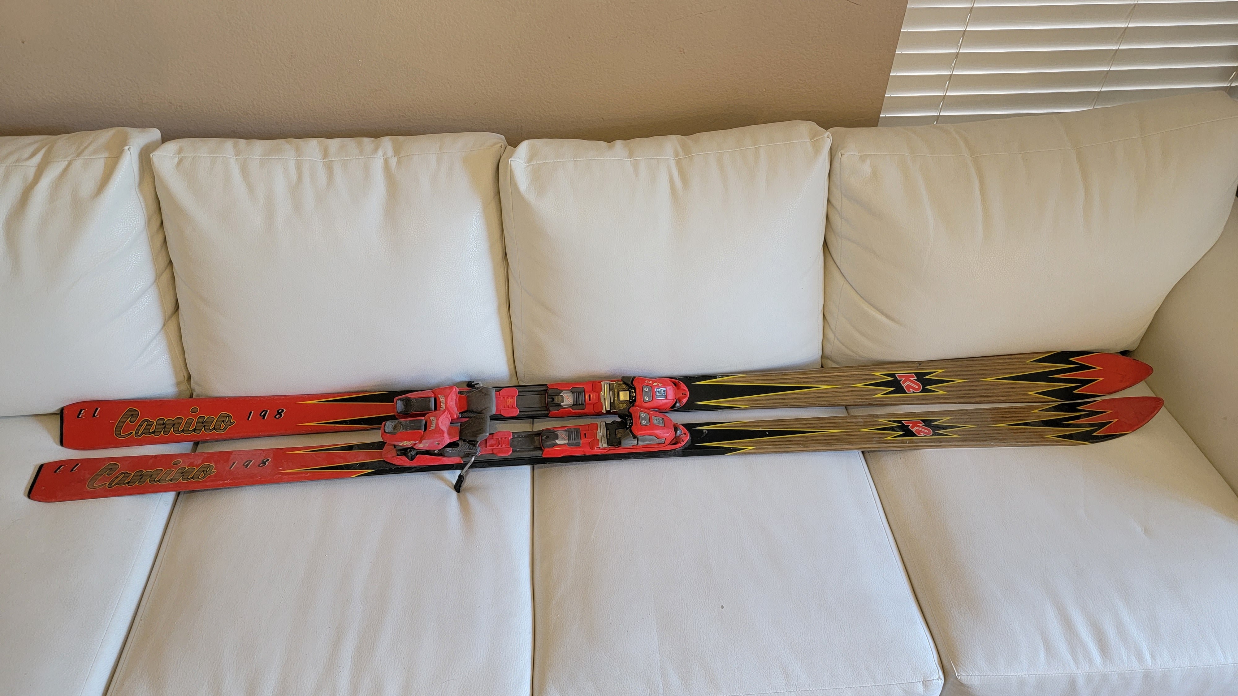 k2 el camino skis Kung Fujas 2013  evo The All K2 198 El Camino Skis