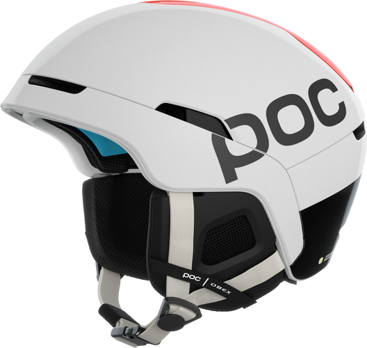 POC Obex BC Spin Helmet White/Orange XLarge-XXLarge 59-62