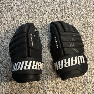 Used Warrior Alpha DX4 Gloves 12"