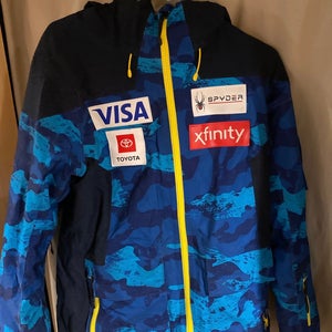 U.S Ski Team - Blue Large Spyder Jacket