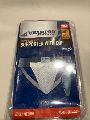 champro Supporter with cup  Jockstrap Mesh  pouch adult medium